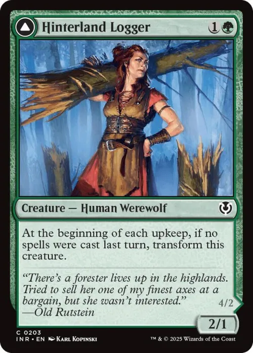 Hinterland Logger - Foil