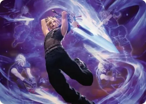 Cloud's Limit Break Art Card - Normal Cloud S Limit Break Art