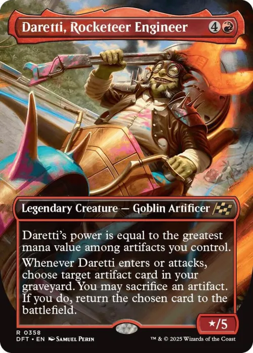 Daretti, Rocketeer Engineer - Foil