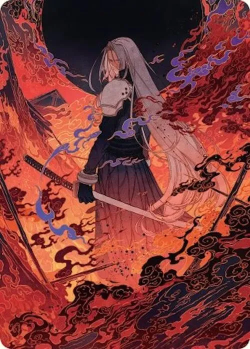 Nibelheim Aflame Art Card