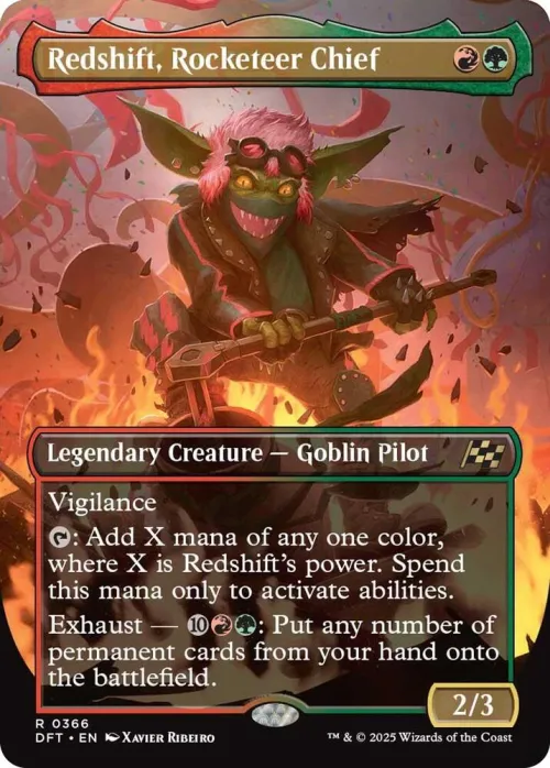 Redshift, Rocketeer Chief - Foil