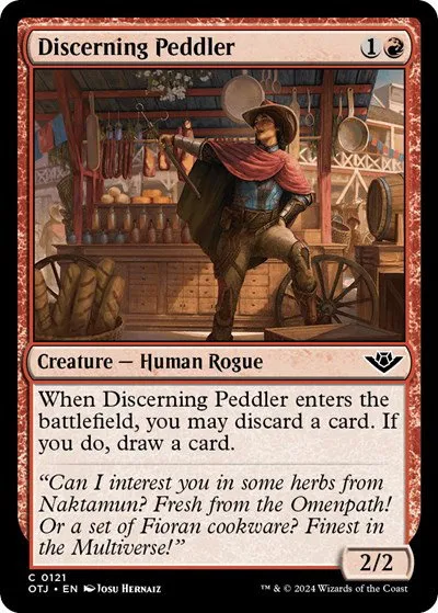 Discerning Peddler - Foil
