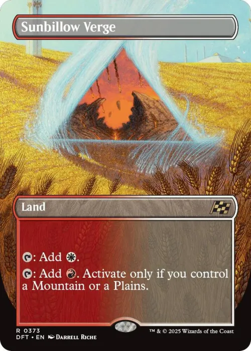 Sunbillow Verge - Foil
