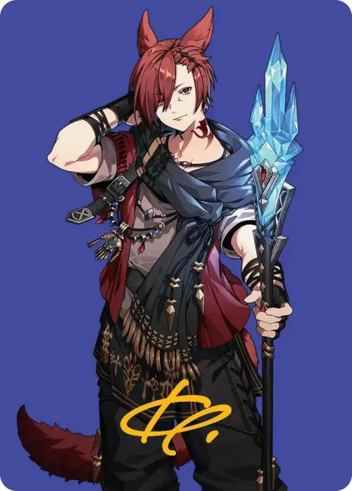 G'raha Tia, Scion Reborn Art Card - Gold Stamped Signature
