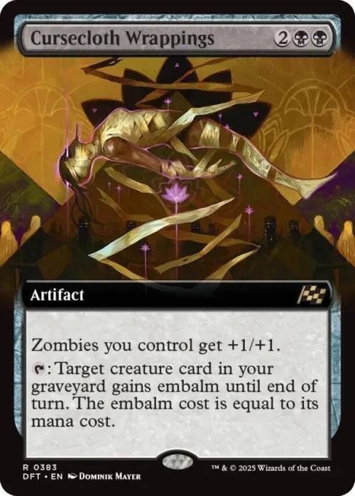 Cursecloth Wrappings - Foil
