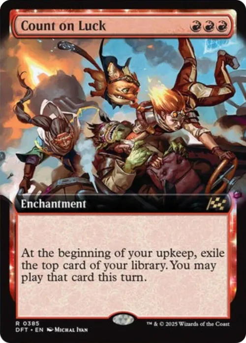 Count on Luck - Foil