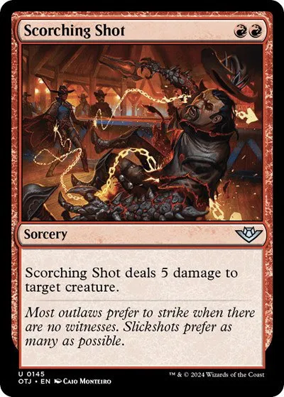 Scorching Shot - Foil