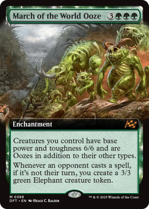 March of the World Ooze - Foil