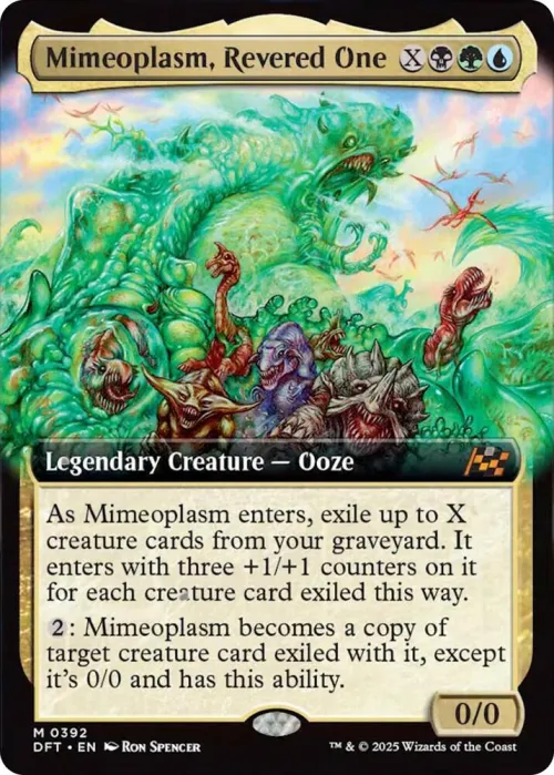 Mimeoplasm, Revered One - Foil