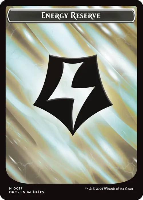 Energy Reserve // Energy Reserve Double-Sided Token - Normal Energy Reserve Energy R