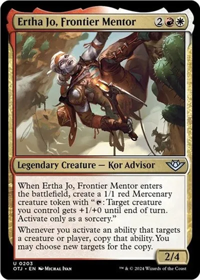 Ertha Jo, Frontier Mentor - Foil