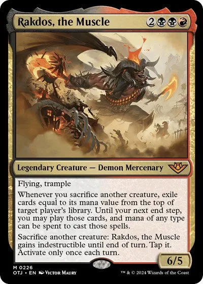 Rakdos, the Muscle - Foil