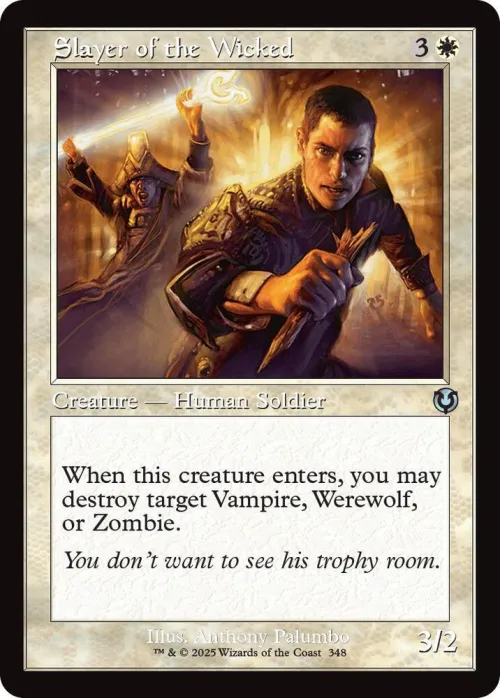 Slayer of the Wicked - Foil