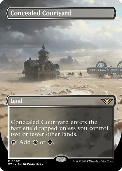 Concealed Courtyard - Foil