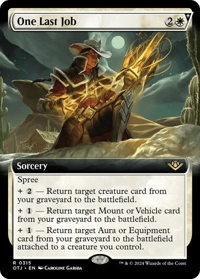 One Last Job - Foil