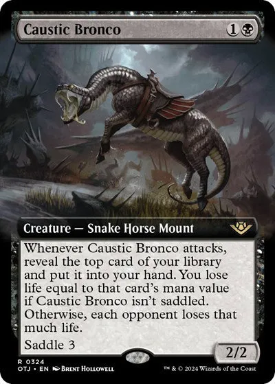 Caustic Bronco - Foil