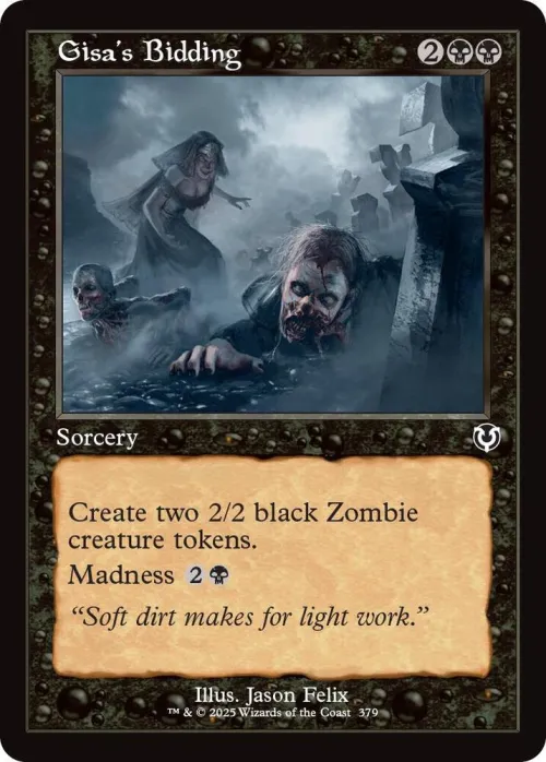 Gisa's Bidding - Foil