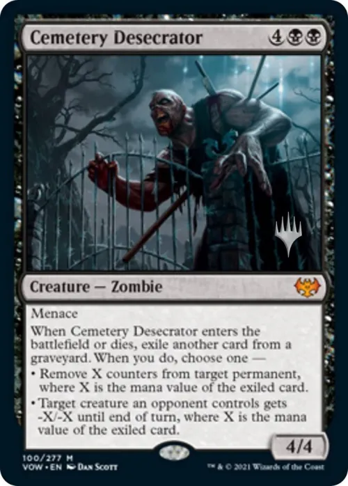 Cemetery Desecrator - Normal Cemetery Desecrator