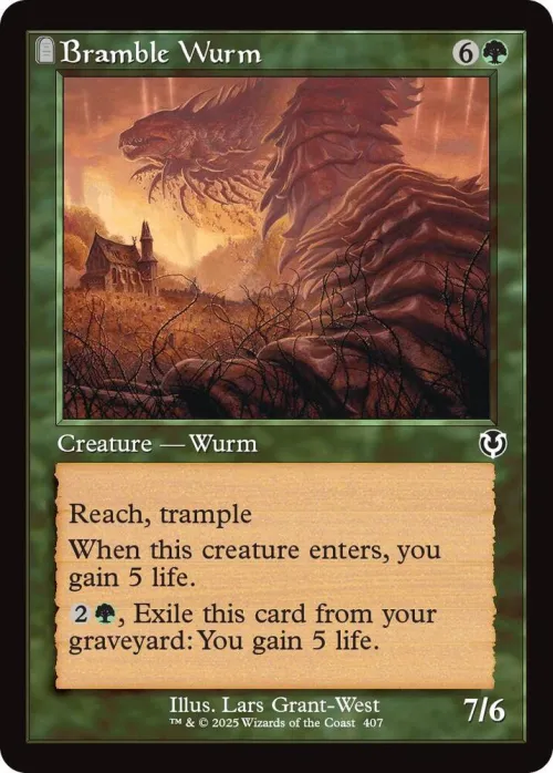Bramble Wurm - Foil