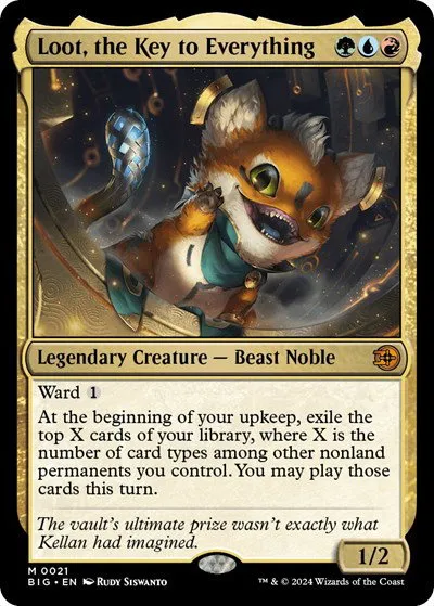 Loot, the Key to Everything - Foil