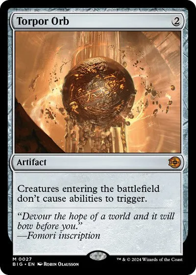 Torpor Orb - Foil