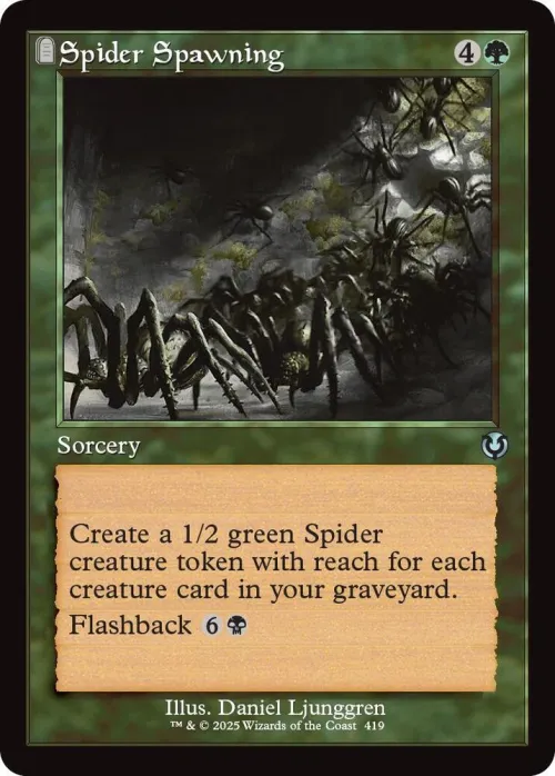 Spider Spawning - Foil