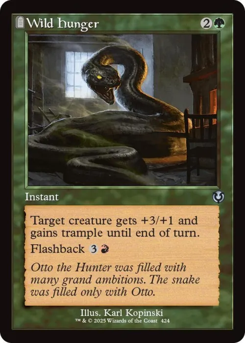 Wild Hunger - Foil