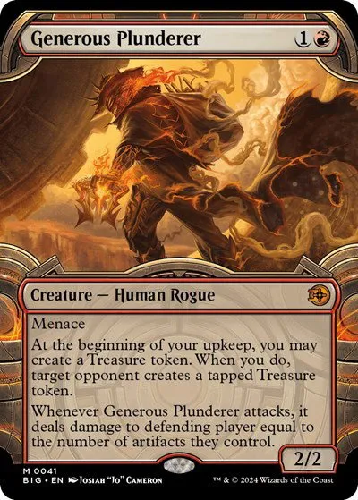 Generous Plunderer - Foil