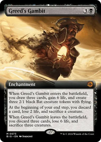 Greed's Gambit - Foil