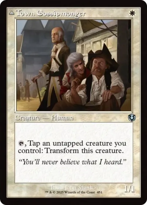 Town Gossipmonger - Foil
