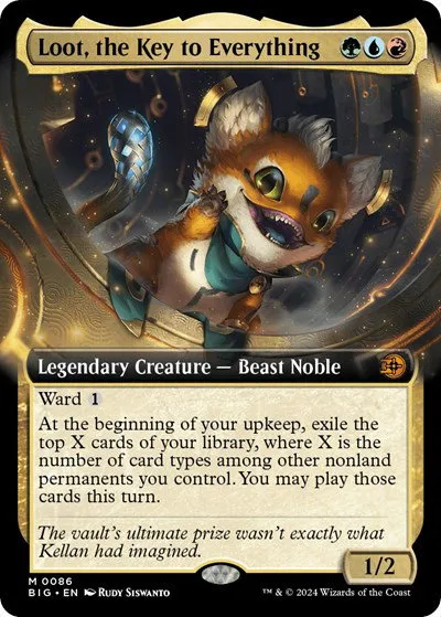 Loot, the Key to Everything - Foil