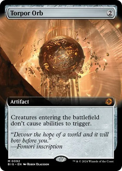 Torpor Orb - Foil