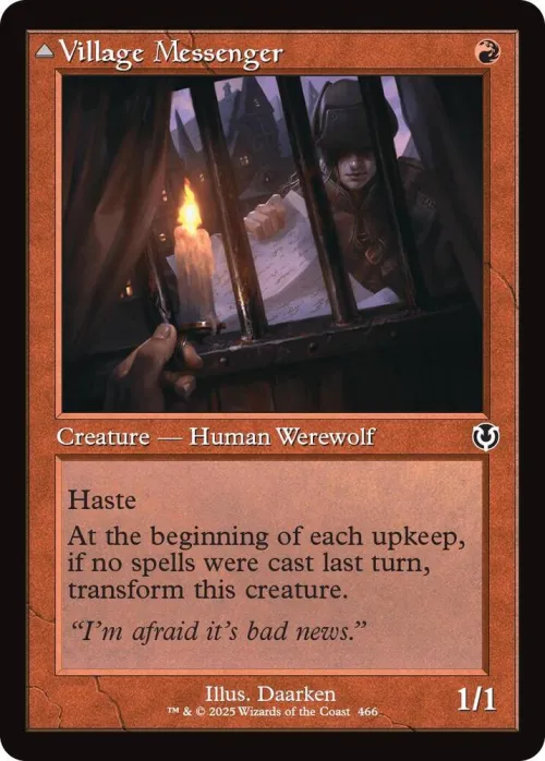 Village Messenger - Foil