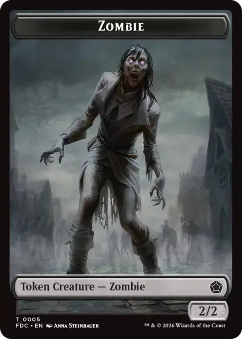 Zombie // The Monarch Double-Sided Token