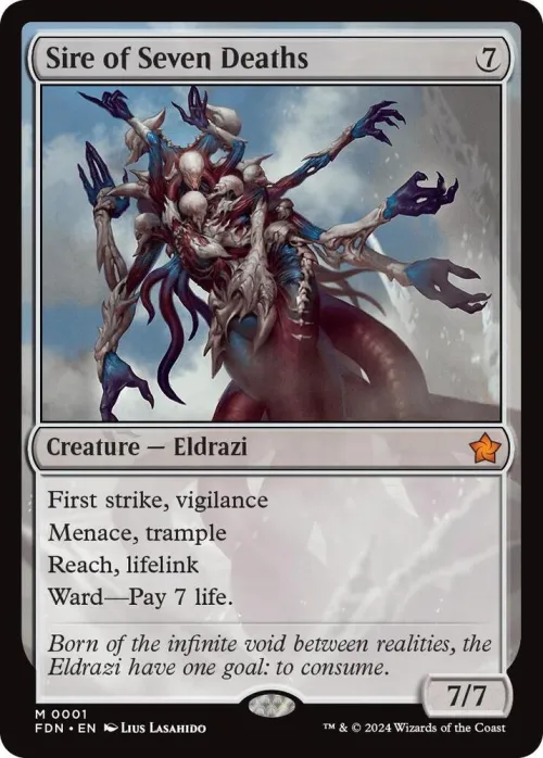 Sire of Seven Deaths - Foil