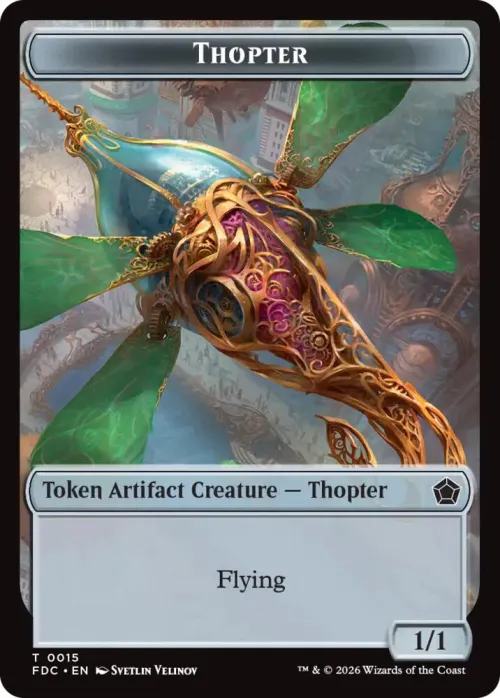Thopter // Phyrexian Germ Double-Sided Token