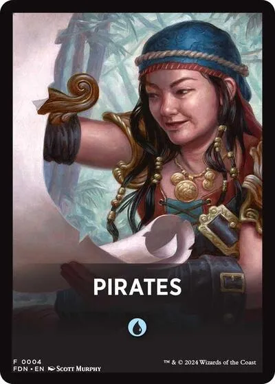 Pirates Theme Card - Normal Pirates Theme Card