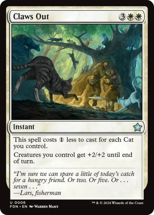 Claws Out - Normal Claws Out