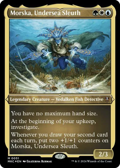 Morska, Undersea Sleuth (Display Commander) - Thick Stock