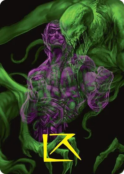 Tyvar, the Pummeler Art Card - Gold Stamped Signature