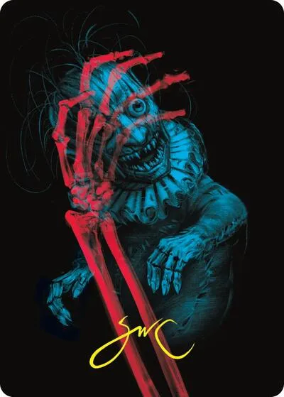 Marvin, Murderous Mimic Art Card - Gold Stamped Signature