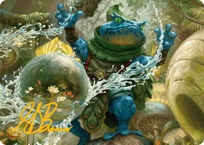 Pond Prophet Art Card - Gold Stamped Signature
