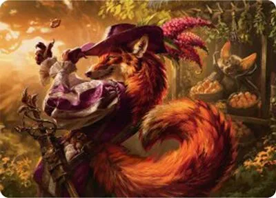 Mr. Foxglove Art Card