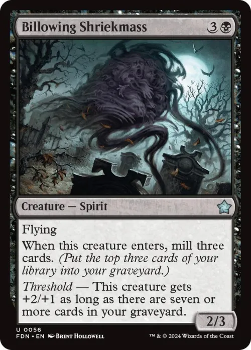Billowing Shriekmass - Foil