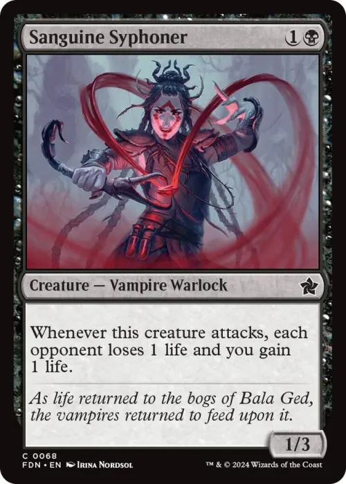 Sanguine Syphoner - Foil