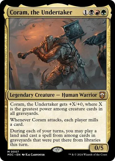 Coram, the Undertaker - Foil