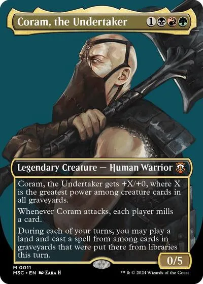 Coram, the Undertaker - Foil