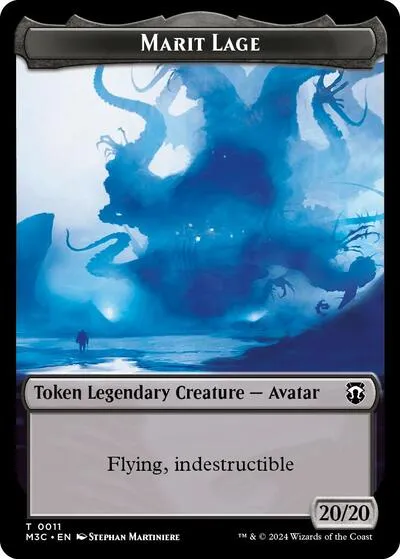 Marit Lage (Ripple Foil) // Sand Warrior Double-Sided Token - Ripple Foil