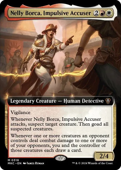 Nelly Borca, Impulsive Accuser - Foil