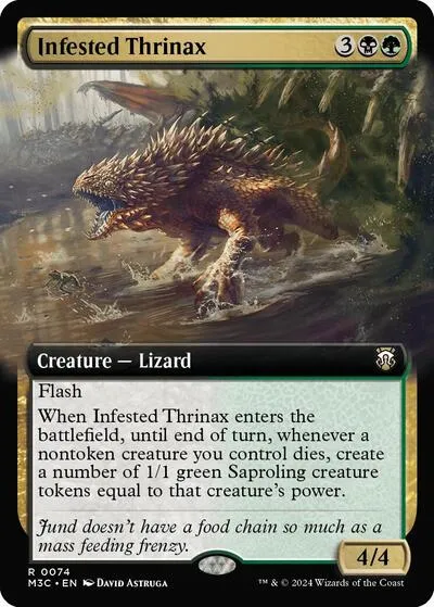 Infested Thrinax - Ripple Foil